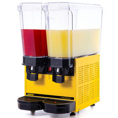 Samixir 40.MMY Klasik Twin Soğuk İçecek Dispenseri, 20+20 Lt, Çift Karıştırıcılı, Sarı - Thumbnail