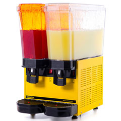 Samixir 40.SSY Klasik Twin Soğuk İçecek Dispenseri, 20+20 Lt, Çift Fıskiyeli, Sarı - Thumbnail
