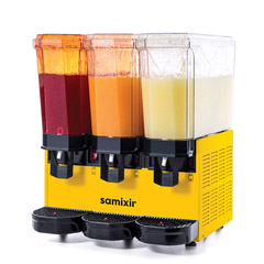 Samixir 60.SSSY Klasik Triple Soğuk İçecek Dispenseri, 20+20+20 lt, 3 Fıskiyeli, Sarı - Thumbnail