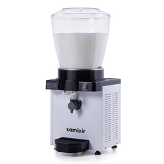 Samixir KAM22 Panoramik Köpüklü Ayran Dispenseri, 22 Lt, Dijital, Beyaz - 2