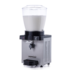 Samixir KAM22 Panoramik Köpüklü Ayran Dispenseri, 22 Lt, Dijital, Inox - 2
