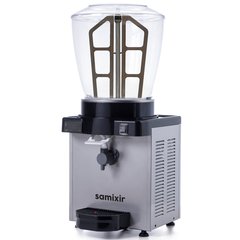 Samixir KAM22 Panoramik Köpüklü Ayran Dispenseri, 22 Lt, Dijital, Inox - Samixir