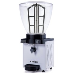 Samixir KAM40 Panoramic Foamy Ayran Dispenser, 40 Lt, Digital, White - Samixir 