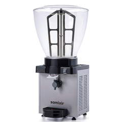 Samixir KAM40 Panoramik Köpüklü Ayran Dispenseri, 40 Lt, Dijital, Inox - 2