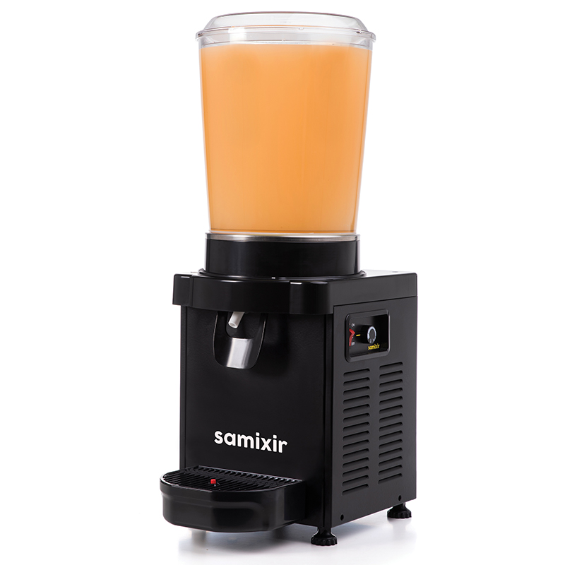 Samixir M10 Panoramik Soğuk İçecek Dispenseri, 10 Lt, Karıştırıcılı, Siyah - 2