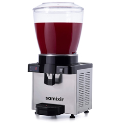 Samixir M22 Panoramik Soğuk İçecek Dispenseri, 22 Lt, Karıştırıcılı, Inox, Dijital - 1