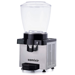 Samixir M22 Panoramik Soğuk İçecek Dispenseri, 22 Lt, Karıştırıcılı, Inox, Dijital - 2