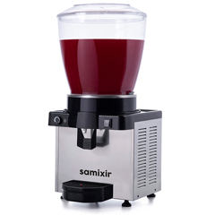 Samixir M22 Panoramik Soğuk İçecek Dispenseri, 22 Lt, Karıştırıcılı, Inox - 1