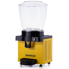 Samixir M22 Panoramik Soğuk İçecek Dispenseri, 22 Lt, Karıştırıcılı, Sarı, Dijital - 2