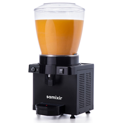 Samixir M22 Panoramik Soğuk İçecek Dispenseri, 22 Lt, Karıştırıcılı, Siyah - 1