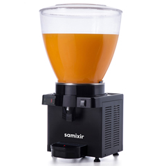 Samixir M40 Panoramik Soğuk İçecek Dispenseri, 40 Lt, Karıştırıcılı, Siyah, Dijital - 1