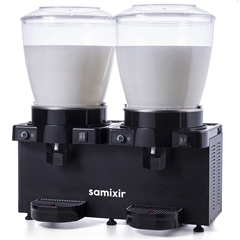 Samixir MM44 Panoramik Twin Soğuk İçecek Dispenseri, 22+22 Lt, Çift Karıştırıcılı, Siyah - 2