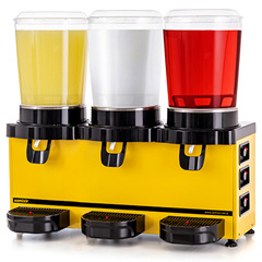 Samixir MMM30 AY, Analog, Panoromik Triple Soğuk İçecek Dispenseri, 10+10+10 Lt, Karıştırıcılı, Sarı - Thumbnail