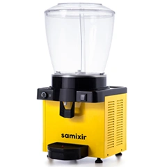 Samixir S22 Panoramic Cold Beverage Dispenser, 22 Lt, Fountain, Yellow - 2