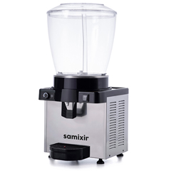 Samixir S22 Panoramik Soğuk İçecek Dispenseri, 22 Lt, Fıskiyeli, Inox - 2