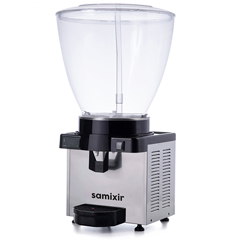 Samixir S40 Panoramik Soğuk İçecek Dispenseri, 40 Lt, Fıskiyeli, Inox, Dijital - 2