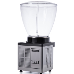 Samixir S40 Panoramik Soğuk İçecek Dispenseri, 40 Lt, Fıskiyeli, Inox, Dijital - 3