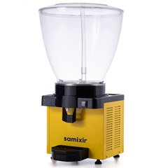 Samixir S40 Panoramik Soğuk İçecek Dispenseri, 40 Lt, Fıskiyeli, Sarı, Dijital - 2