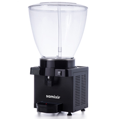 Samixir S40 Panoramik Soğuk İçecek Dispenseri, 40 Lt, Fıskiyeli, Siyah, Dijital - 2