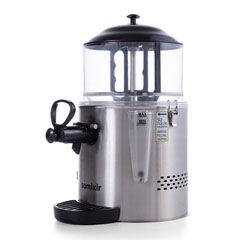 Samixir SC05 Panoramik Sıcak Çikolata ve Sahlep Makinesi, 5 Lt, Karıştırıcılı, Inox - 1