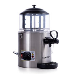 Samixir SC05 Panoramik Sıcak Çikolata ve Sahlep Makinesi, 5 Lt, Karıştırıcılı, Inox - 3