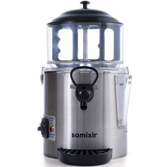Samixir SC05 Panoramik Sıcak Çikolata ve Sahlep Makinesi, 5 Lt, Karıştırıcılı, Inox - 2