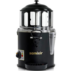 Samixir SC05 Panoramik Sıcak Çikolata ve Sahlep Makinesi, 5 Lt, Karıştırıcılı, Siyah - Thumbnail