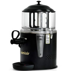 Samixir SC05 Panoramik Sıcak Çikolata ve Sahlep Makinesi, 5 Lt, Karıştırıcılı, Siyah - 4