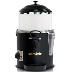 Samixir - Samixir SC05 Panoramik Sıcak Çikolata ve Sahlep Makinesi, 5 Lt, Karıştırıcılı, Siyah (1)