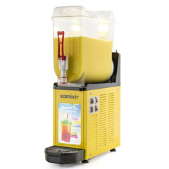 Samixir Slush12 Mono Allure Buzlu ve Soğuk İçecek Dispenseri, 12 lt, Sarı - 1