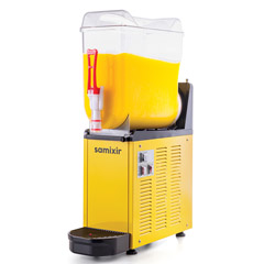 Samixir Slush12 Slush Mono Buzlu ve Soğuk İçecek Dispenseri, 12 lt, Sarı - Thumbnail