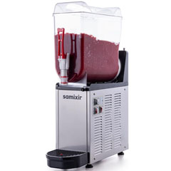 Samixir Slush12 Slush Mono Buzlu ve Soğuk İçecek Dispenseri, 12 lt, Inox - 1