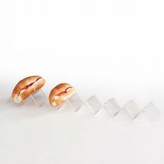 Zicco Sandviç Teşhir Standı, Akrilik, 8,5x58 cm - Zicco