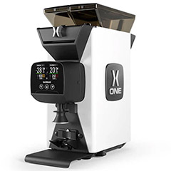 Sanremo X-One Kahve Değirmeni, Soğutmalı, 98 mm, Çift Hazneli, Beyaz - Sanremo