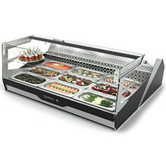 Sayl Block Line Cold Display Cabinet, 100x88,2x40 cm, BLK3 - 1