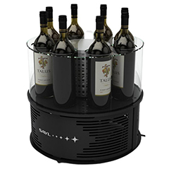 Sayl Buffet 360 Line Vitrina Alegria Şişe Teşhir Dolabı, 435x435x370 Cm, ALL - Sayl