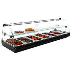 Sayl Dos Pisos Line Sahara Hot Service Cabinet, 1190x395x360Cm, C26 - Sayl