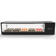 Sayl Logic Line Logic Sushi Cold Display Cabinet, 1320x380x300 Cm, VTLG6S - Sayl