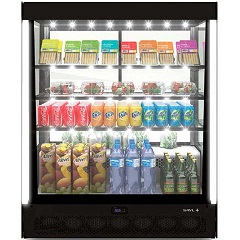 Sayl Pak Line Rekta Soğuk Teşhir Dolabı, 1015x620x1240 Cm, PAK RAA - Sayl