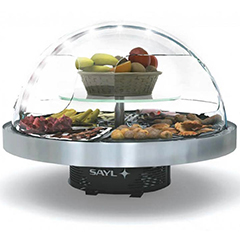 Sayl Puffet 360 Line Cold Display Cabinet, 950x950x750 Cm, BUF360 - Sayl