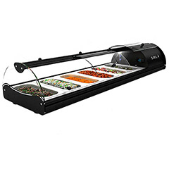 Sayl Self Servis Line Tapas/cuba GN Soğuk Teşhir Dolabı, 1438x395x245 Cm, S6N - Sayl