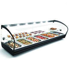 Sayl Shark Line Dos Pisos Bano Maria Hot Service Cabinet, 1190x395x340 Cm, CK24 - Sayl