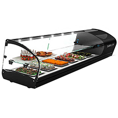 Sayl Shark Line Dos Pisos Tapas Cold Display Cabinets, 1438x395x340 Cm, SK26 - Sayl