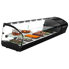 Sayl Shark Line Dos Pisos Tapas Cold Display Cabinets, 1788x395x340 Cm, SK28P - Sayl