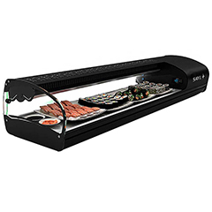 Sayl Shark Line Sushi Cold Display Cabinet, 1788x395x270 Cm, SK8SP - Sayl