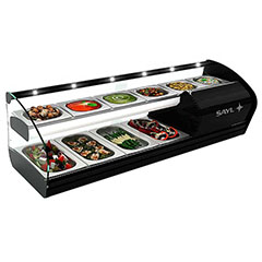 Sayl Shark Line Tapas Cold Display Cabinets, 1084x395x340 Cm, V46 V46 - Sayl