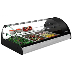Sayl Splendid Line Tapas Cold Display Cabinets, 1210x650x420 Cm, VS3 - Sayl