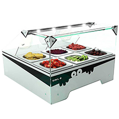 Sayl Topping Mini Line Cold Display Cabinet, 575x610x400 Cm, TBM - Sayl