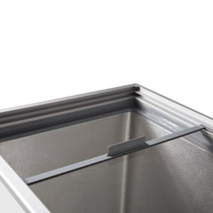 Şenocak 534 Litre Düz Cam Sürgü Kapılı Derin Dondurucu, -15/-23 ⁰C, 205,5x72 cm - 4