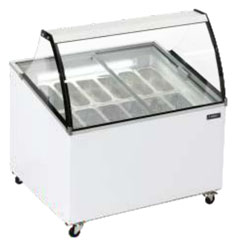 Senox 12 Compartment Ice Cream Display, SNX12R , 115.2 x 90.3x 126.7 cm - Senox